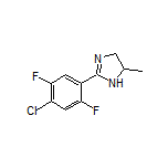 2-(4-Chloro-2,5-difluorophenyl)-5-methyl-4,5-dihydro-1H-imidazole