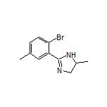 2-(2-Bromo-5-methylphenyl)-5-methyl-4,5-dihydro-1H-imidazole