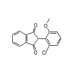 2-(2-Chloro-6-methoxyphenyl)-1H-indene-1,3(2H)-dione