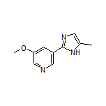 3-Methoxy-5-(5-methyl-2-imidazolyl)pyridine