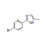 5-Bromo-2-(5-methyl-2-imidazolyl)pyridine