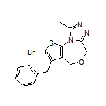 3-Benzyl-2-bromo-9-methyl-4,6-dihydrothieno[2,3-e][1,2,4]triazolo[3,4-c][1,4]oxazepine