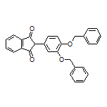 2-[3,4-Bis(benzyloxy)phenyl]-1H-indene-1,3(2H)-dione