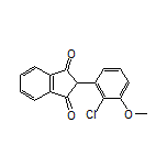 2-(2-Chloro-3-methoxyphenyl)-1H-indene-1,3(2H)-dione