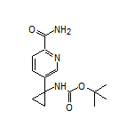 5-[1-(Boc-amino)cyclopropyl]picolinamide