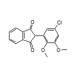 2-(5-Chloro-2,3-dimethoxyphenyl)-1H-indene-1,3(2H)-dione