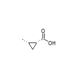 (1R,2S)-2-Methylcyclopropanecarboxylic Acid