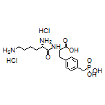 (S)-2-[(S)-2,6-Diaminohexanamido]-3-[4-(phosphonomethyl)phenyl]propanoic Acid Dihydrochloride