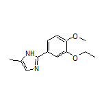 2-(3-Ethoxy-4-methoxyphenyl)-5-methyl-1H-imidazole