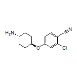 4-[(trans-4-Aminocyclohexyl)oxy]-2-chlorobenzonitrile