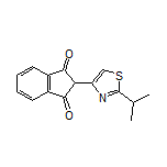 2-(2-Isopropylthiazol-4-yl)-1H-indene-1,3(2H)-dione