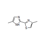 4-Methyl-2-(5-methyl-2-imidazolyl)thiazole