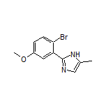 2-(2-Bromo-5-methoxyphenyl)-5-methyl-1H-imidazole