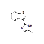 2-(3-Benzothienyl)-5-methylimidazole