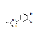 2-(4-Bromo-3-chlorophenyl)-5-methyl-1H-imidazole