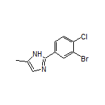 2-(3-Bromo-4-chlorophenyl)-5-methyl-1H-imidazole