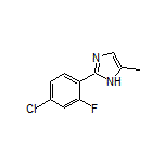 2-(4-Chloro-2-fluorophenyl)-5-methyl-1H-imidazole