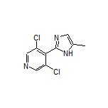 3,5-Dichloro-4-(5-methyl-2-imidazolyl)pyridine