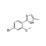 2-(4-Bromo-2-methoxyphenyl)-5-methyl-1H-imidazole