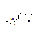 2-(3-Bromo-4-methoxyphenyl)-5-methyl-1H-imidazole