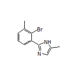 2-(2-Bromo-3-methylphenyl)-5-methyl-1H-imidazole