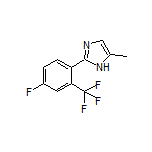 2-[4-Fluoro-2-(trifluoromethyl)phenyl]-5-methyl-1H-imidazole