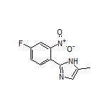 2-(4-Fluoro-2-nitrophenyl)-5-methyl-1H-imidazole