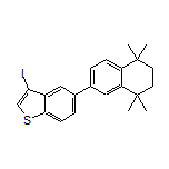 3-Iodo-5-(5,5,8,8-tetramethyl-5,6,7,8-tetrahydronaphthalen-2-yl)benzo[b]thiophene