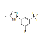 2-[3-Fluoro-5-(trifluoromethyl)phenyl]-5-methyl-1H-imidazole