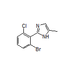 2-(2-Bromo-6-chlorophenyl)-5-methyl-1H-imidazole