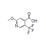 2-Methoxy-5-(trifluoromethyl)isonicotinic Acid