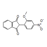 2-(2-Methoxy-4-nitrophenyl)-1H-indene-1,3(2H)-dione