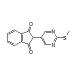 2-[2-(Methylthio)pyrimidin-5-yl]-1H-indene-1,3(2H)-dione