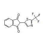 2-[2-(Trifluoromethyl)thiazol-5-yl]-1H-indene-1,3(2H)-dione