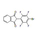 2-(4-Bromo-2,3,5,6-tetrafluorophenyl)-1H-indene-1,3(2H)-dione