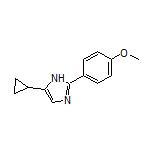 5-Cyclopropyl-2-(4-methoxyphenyl)-1H-imidazole