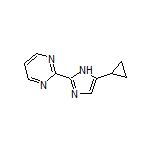 2-(5-Cyclopropyl-1H-imidazol-2-yl)pyrimidine