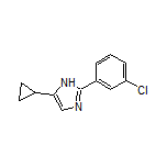 2-(3-Chlorophenyl)-5-cyclopropyl-1H-imidazole