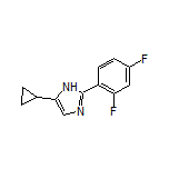 5-Cyclopropyl-2-(2,4-difluorophenyl)-1H-imidazole