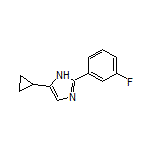 5-Cyclopropyl-2-(3-fluorophenyl)-1H-imidazole