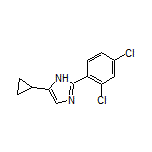 5-Cyclopropyl-2-(2,4-dichlorophenyl)-1H-imidazole