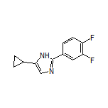 5-Cyclopropyl-2-(3,4-difluorophenyl)-1H-imidazole