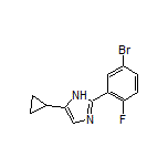 2-(5-Bromo-2-fluorophenyl)-5-cyclopropyl-1H-imidazole