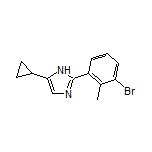 2-(3-Bromo-2-methylphenyl)-5-cyclopropyl-1H-imidazole