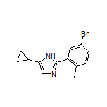 2-(5-Bromo-2-methylphenyl)-5-cyclopropyl-1H-imidazole