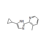 2-(5-Cyclopropyl-1H-imidazol-2-yl)-3-methylpyridine