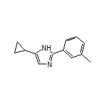 5-Cyclopropyl-2-(m-tolyl)-1H-imidazole