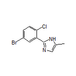 2-(5-Bromo-2-chlorophenyl)-5-methyl-1H-imidazole