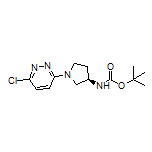 (R)-N-Boc-1-(6-chloro-3-pyridazinyl)pyrrolidin-3-amine