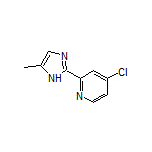 4-Chloro-2-(5-methyl-2-imidazolyl)pyridine